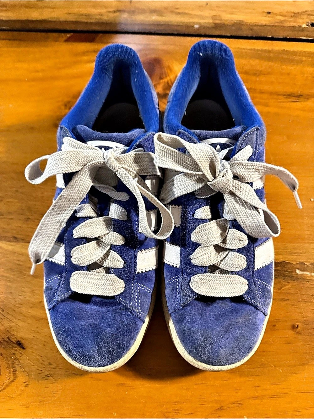 adidas Campus Blue & White Sneakers US 8